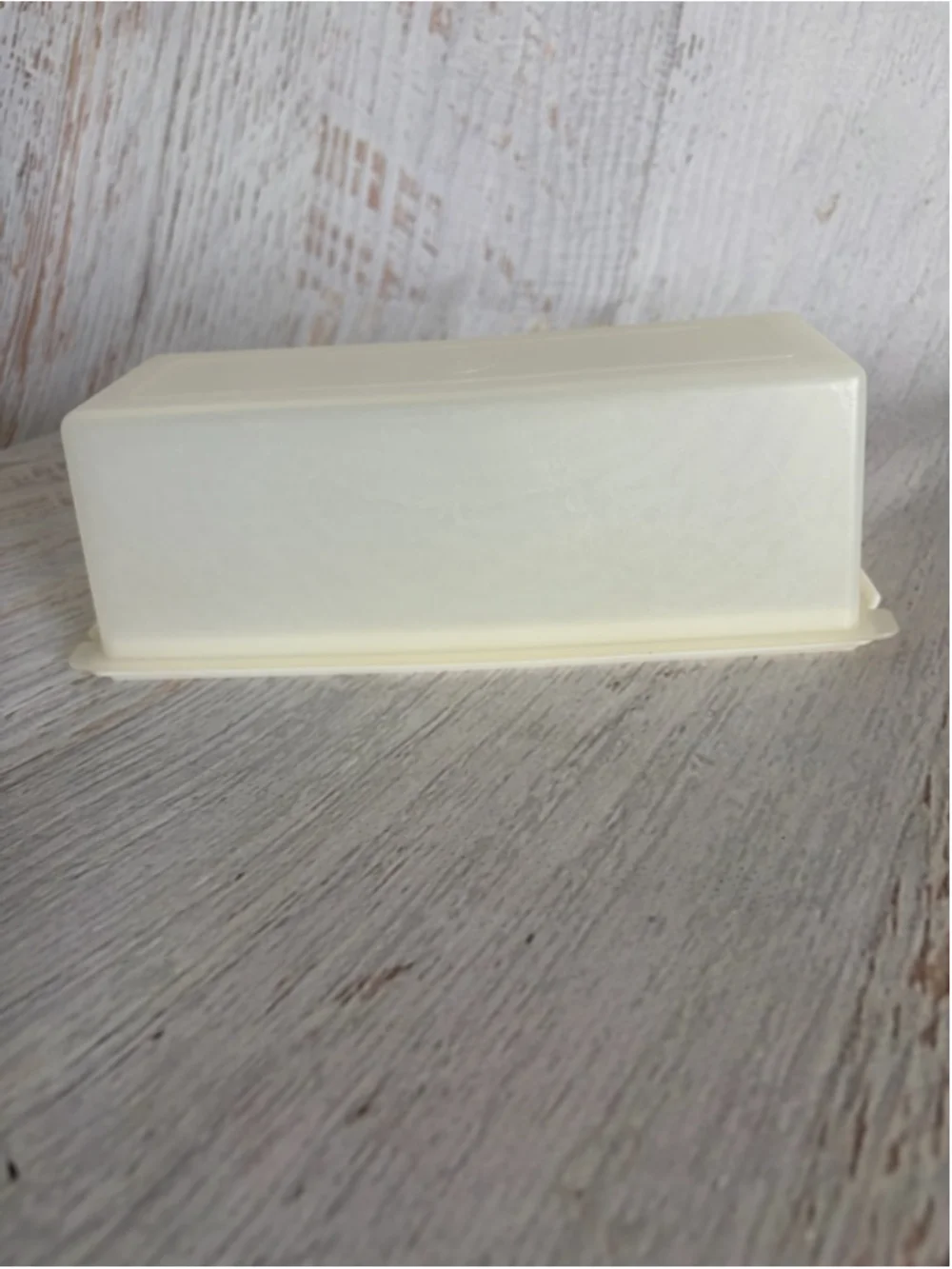 Tupperware White One Size Velveeta Storage Container - Picture 1 of 4